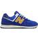 New Balance 574 - Navy/Gold