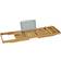 SoBuy FRG207-N, Extendable Bamboo Bathtub Caddy