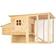 tectake Isabella Chicken Coop House 198x75x102cm