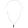 Tommy Hilfiger Braided Leather And Stainless Steel Necklace BROWN One