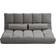 Homcom Convertible Dark Gray Sofa 51.2" 2 Seater