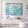 Incado Classic World Map Billede 100x70cm