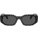 Versace VE4361 Oval Sunglasses - Couleur du Monture Noir