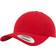 Flexfit Curved Classic Snapback Cap Unisex - Red