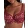 Panache Sabrina High Apex Underwired Bra Red Rose