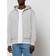Maison Kitsuné Gray Tricolor Fox Hoodie