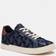 Coach Lowline Flocked Leather Sneaker Midnight Navy