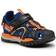 Geox Borealis Boy Sandal,Navy Orange,28