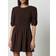 Ganni Brown Smock Minidress DK