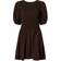 Ganni Brown Smock Minidress DK