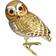Old World Christmas Pygmy Owl Christmas Tree Ornament 30.5cm