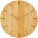 Premier Housewares Contemporary Rustic Natural Wall Clock 35cm