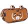 B&Q Speculos the Tiger 2-Zip Animal Face Pencil Case Orange