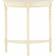 Premier Housewares Heritage Antique White Console Table 30x80cm