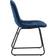 SECONIQUE Lukas Sapphire Blue Kitchen Chair 2pcs