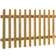 Forest Garden Pale Fence Panel 3pcs 183x90cm