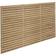 Forest Garden Double Slatted Fence Panel 180x120cm