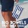 Dock & Bay Cabana Bath Towel Blue (160x90cm)