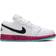 Nike Air Jordan 1 Low Multi-Color GS - White/Black/Laser Crimson/Volt