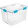 Sterilite Plastic Stackable Storage Box 20.1gal 4pcs