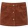 Chloé Girls Tan Brown Corduroy Skirt year