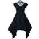 Ocultica Gothic kleid mit spitzeneinsatz