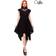 Ocultica Gothic kleid mit spitzeneinsatz