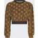 Dolce & Gabbana Short chenille sweatshirt with jacquard DG logo