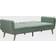 Novogratz Tallulah Memory Light Green Velvet Sofa 83" 2 Seater