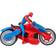 Hasbro Marvel Web Blast Cycle with Poseable Spider-Man