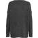 Only Nanjing O Neck Knitted Pullover - Grey/Dark Grey Melange