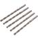 Silverline Metric hss-r Long Series Bits 5pk 8.0 x 165mm