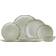 Hermia Adine Tallriksset Porslin/Brun Servis 24st