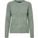 Vero Moda Doffy O-Neck Long Sleeved Knitted Sweater - Green/Laurel Wreath