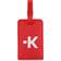 Skross Röd Bagagetag 7 x 11 cm