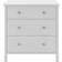 Steens Tromso Off-White Chest of Drawer 80x84cm
