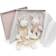ThreadBear ThreadBear Gift Box Set Cream Bunny Comforter and Rattle Organic GOTS TB4080