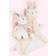 ThreadBear ThreadBear Gift Box Set Cream Bunny Comforter and Rattle Organic GOTS TB4080