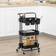 Homcom 3 Tier Utility Cart Trolley Table 42x38cm