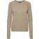 Vero Moda Doffy O-Neck Long Sleeved Knitted Sweater - Brown/Sepia Tint