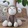 Hoooked Gör-det-själv virkningskit Monkey Mace