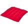 Homescapes Button Straps Chair Cushions Red (39.9x39.9cm)