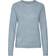 Vero Moda Doffy O-Neck Long Sleeved Knitted Sweater - China Blue