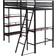 X-Rocker Fortress Gaming High Sleeper Bed with Shelves & Desk 145x197.5cm