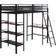 X-Rocker Fortress Gaming High Sleeper Bed with Shelves & Desk 145x197.5cm