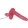 Bad Kitty Doppel-Strap-On Vibrator, rot