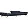 Novogratz Tallulah Memory Blue Velvet Sofa 210.8cm 2 Seater