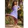Roman Floral Print Keyhole Maxi Dress