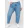 Levi's Plus Jeans 501 Original Cropped Blå
