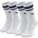 Puma 2-pak Crew Heritage Stripe Socks White/Blue 35/38